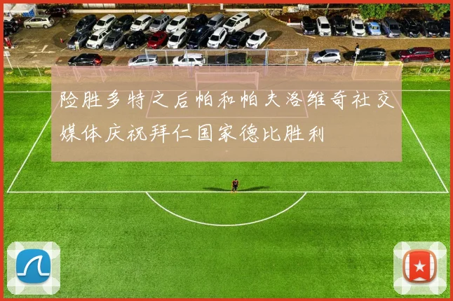 险胜多特之后帕和帕夫洛维奇社交媒体庆祝拜仁国家德比胜利